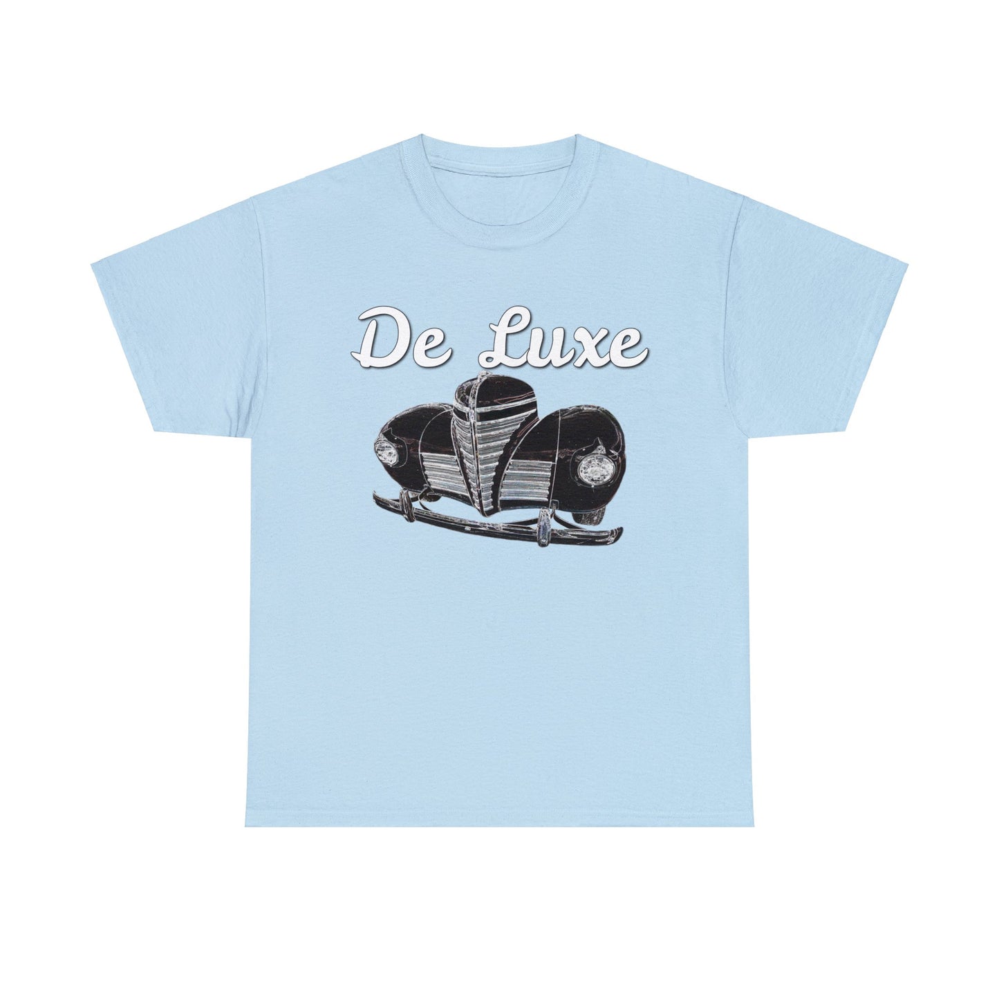 Plymouth Deluxe Business Coupe, Vintage Car, Retro American Automobile Heavy Cotton Tee