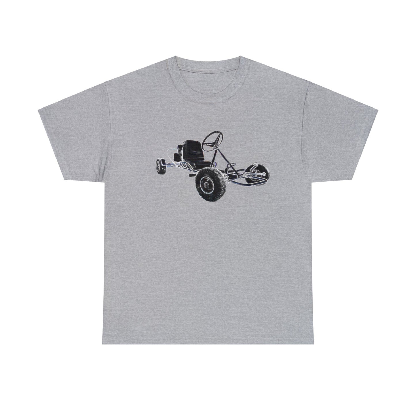 Vintage Go Cart, Manco Go Kart, Retro Carting, Karting Heavy Cotton Tee