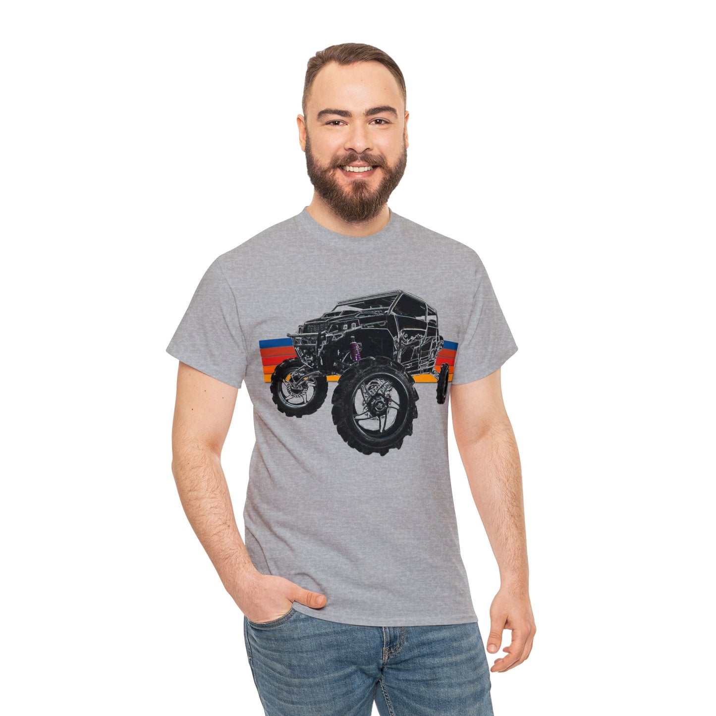 The General, 4x4, Off Road, UTV, Side By Side, ATV, ATC Heavy Cotton Tee