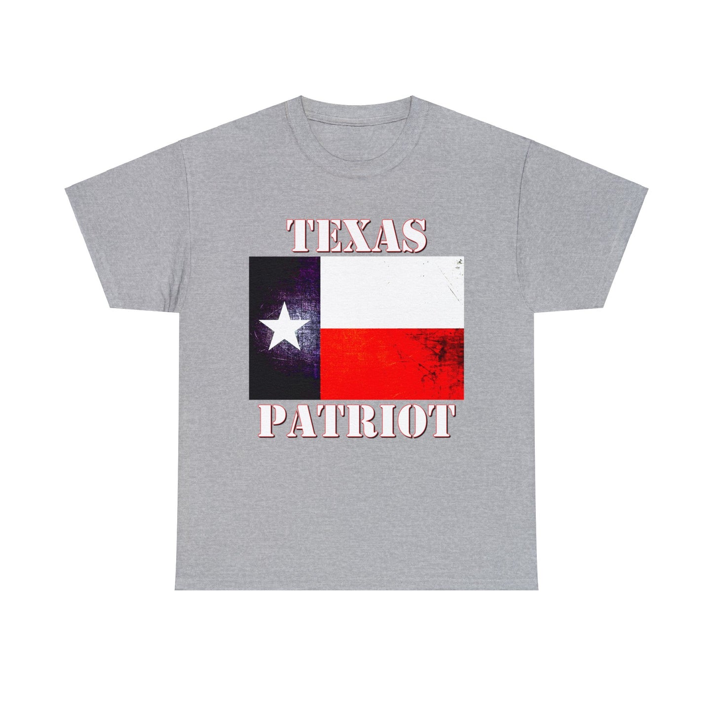 Texas Patriot Texas Pride Texan Heavy Cotton Tee