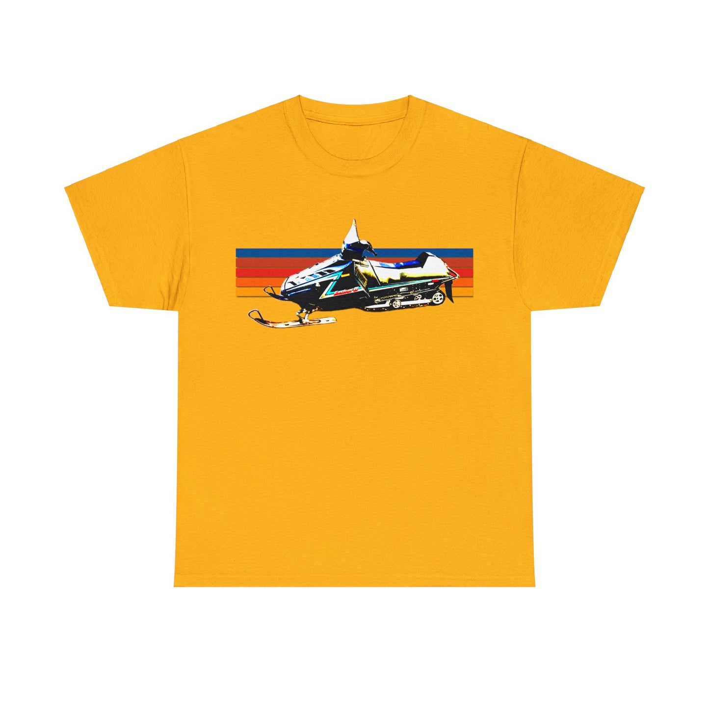 Vintage Exciter 2 Snowmobile, 1990s Snow Mobile, Snow Machine Heavy Cotton Tee