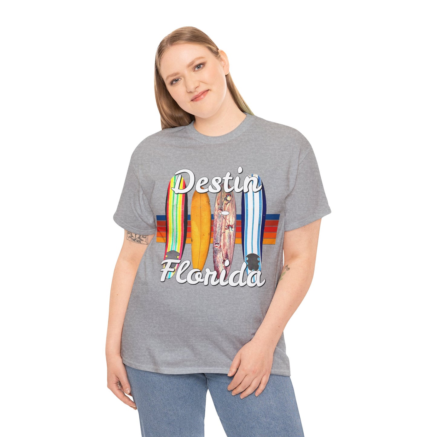 Destin Florida, Destin Beach Vacation, Vintage Destin Beach Heavy Cotton Tee