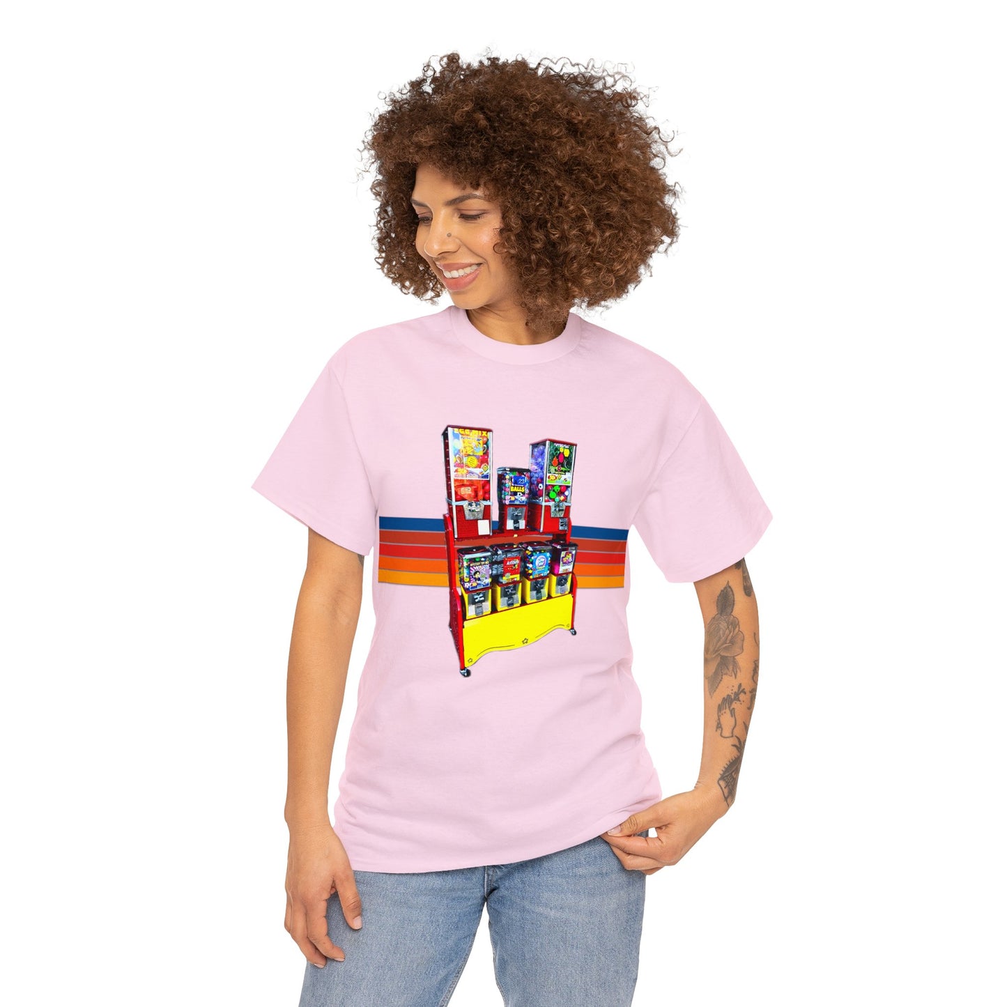 Candy Vending Machines, Gumball Machines, Coin Op Toy Dispenser Heavy Cotton Tee