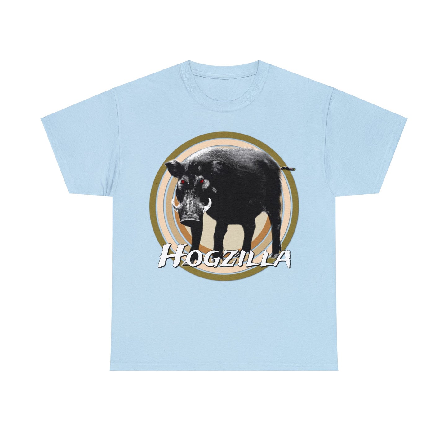Wild Hog Hunting, Wild Hog, Hog Wild, Hog Boar Hunter, Hogzilla Heavy Cotton Tee
