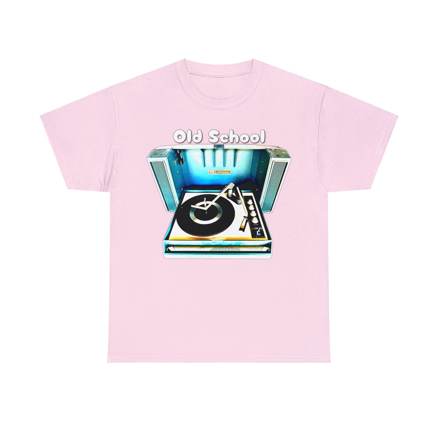 Vintage Record Player, Old School Stereo, Wildcat Portable Record Player Heavy Cotton Tee