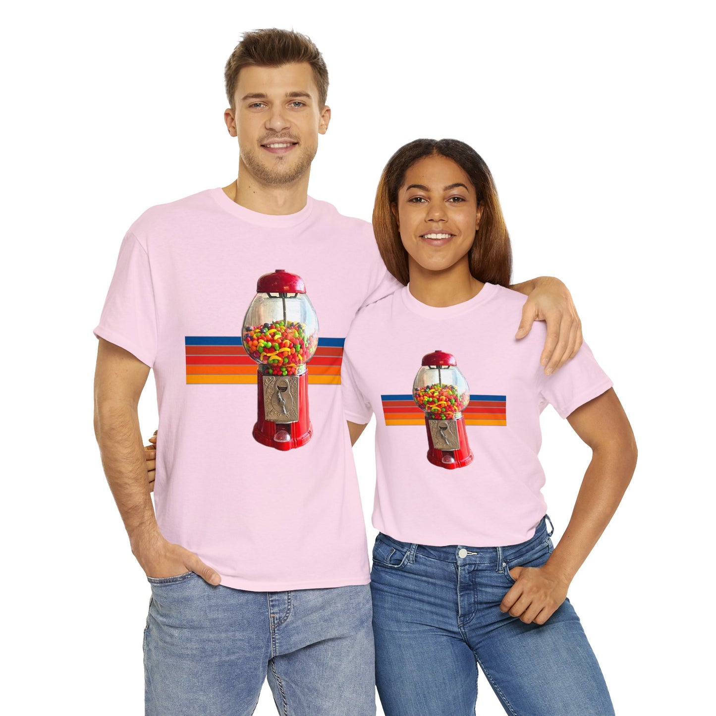 Candy Vending Machines, Gumball Machines, Coin Op Toy Dispenser Heavy Cotton Tee