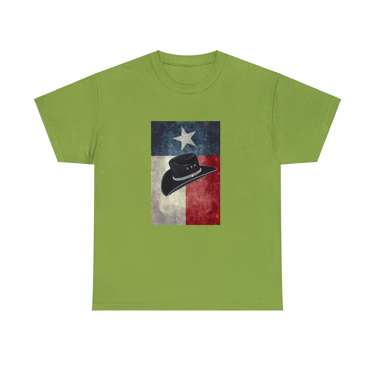 Vintage Retro Cowboy Cowgirl Hat Stetson Heavy Cotton Tee