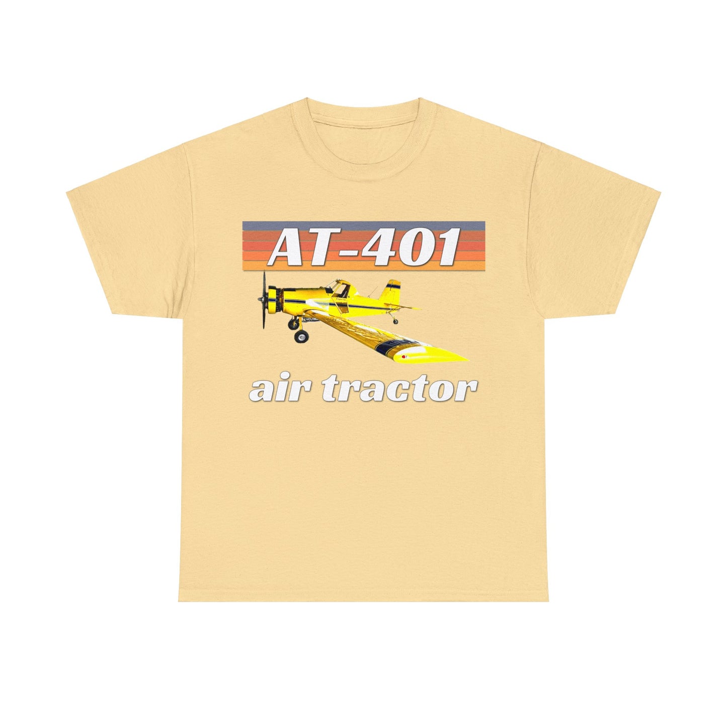 AT 401 Crop Duster Plane, Air Tractor Airplane, Farming Airplane Heavy Cotton Tee