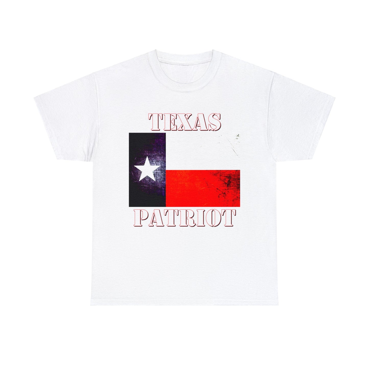 Texas Patriot Texas Pride Texan Heavy Cotton Tee