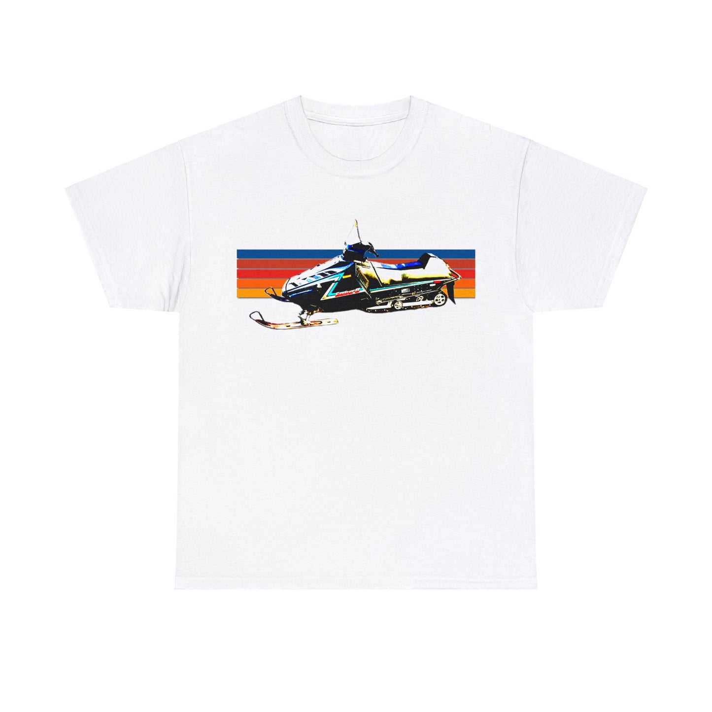 Vintage Exciter 2 Snowmobile, 1990s Snow Mobile, Snow Machine Heavy Cotton Tee