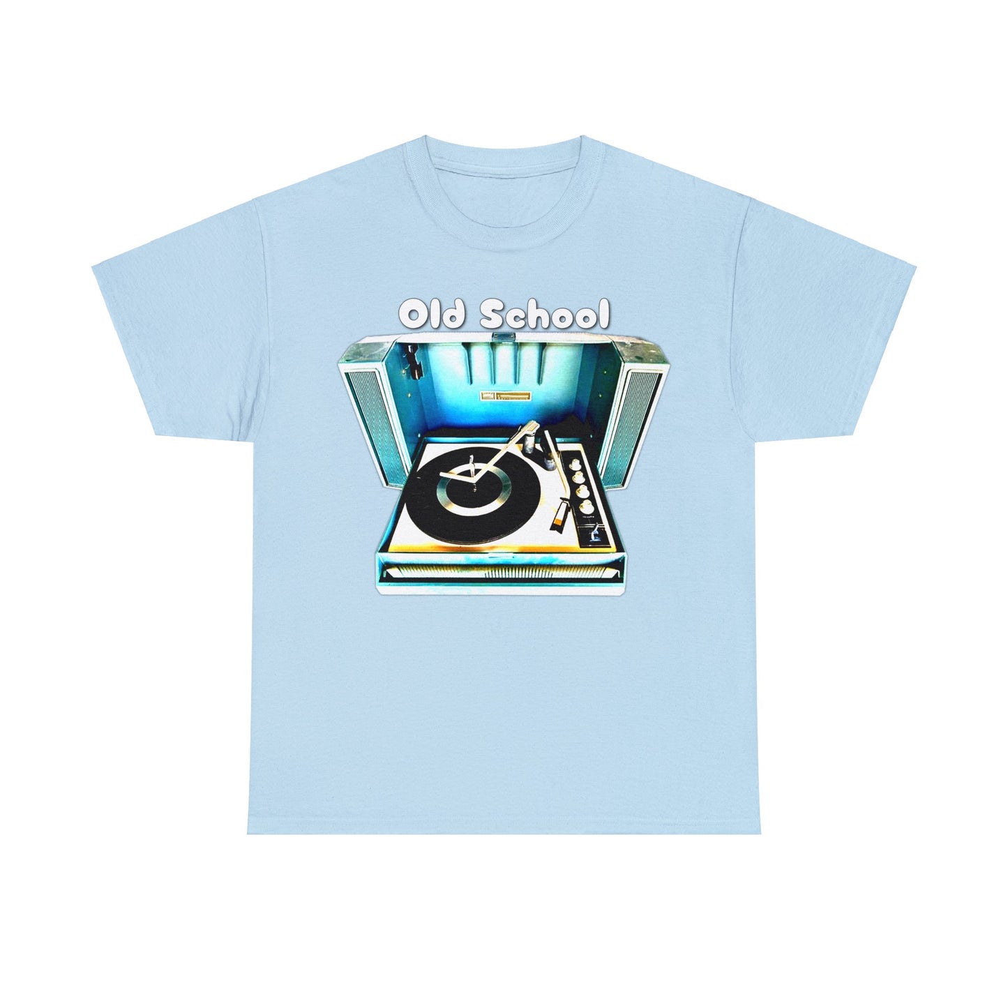 Vintage Record Player, Old School Stereo, Wildcat Portable Record Player Heavy Cotton Tee