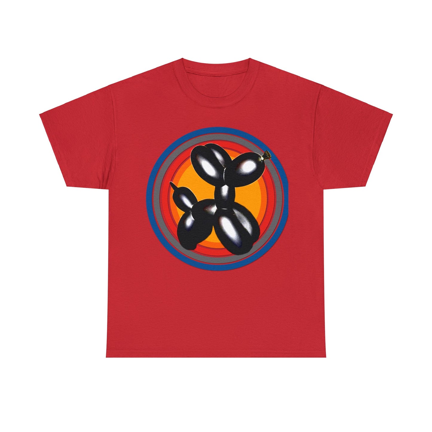 Balloon Animal Dog, Fun Balloon Dog, Circus Balloons Heavy Cotton Tee