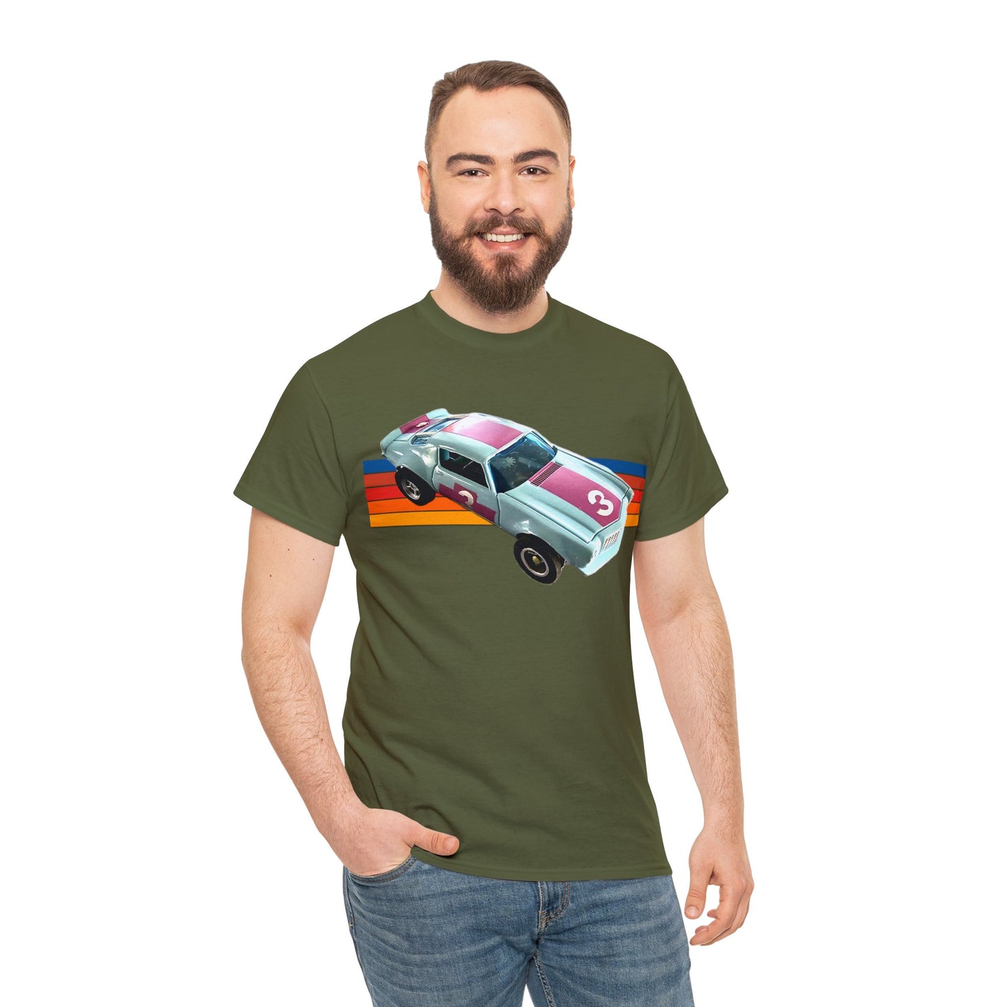 Vintage Slot Cars, HO Scale, Retro Slot Car, AFX, Tyco Heavy Cotton Tee