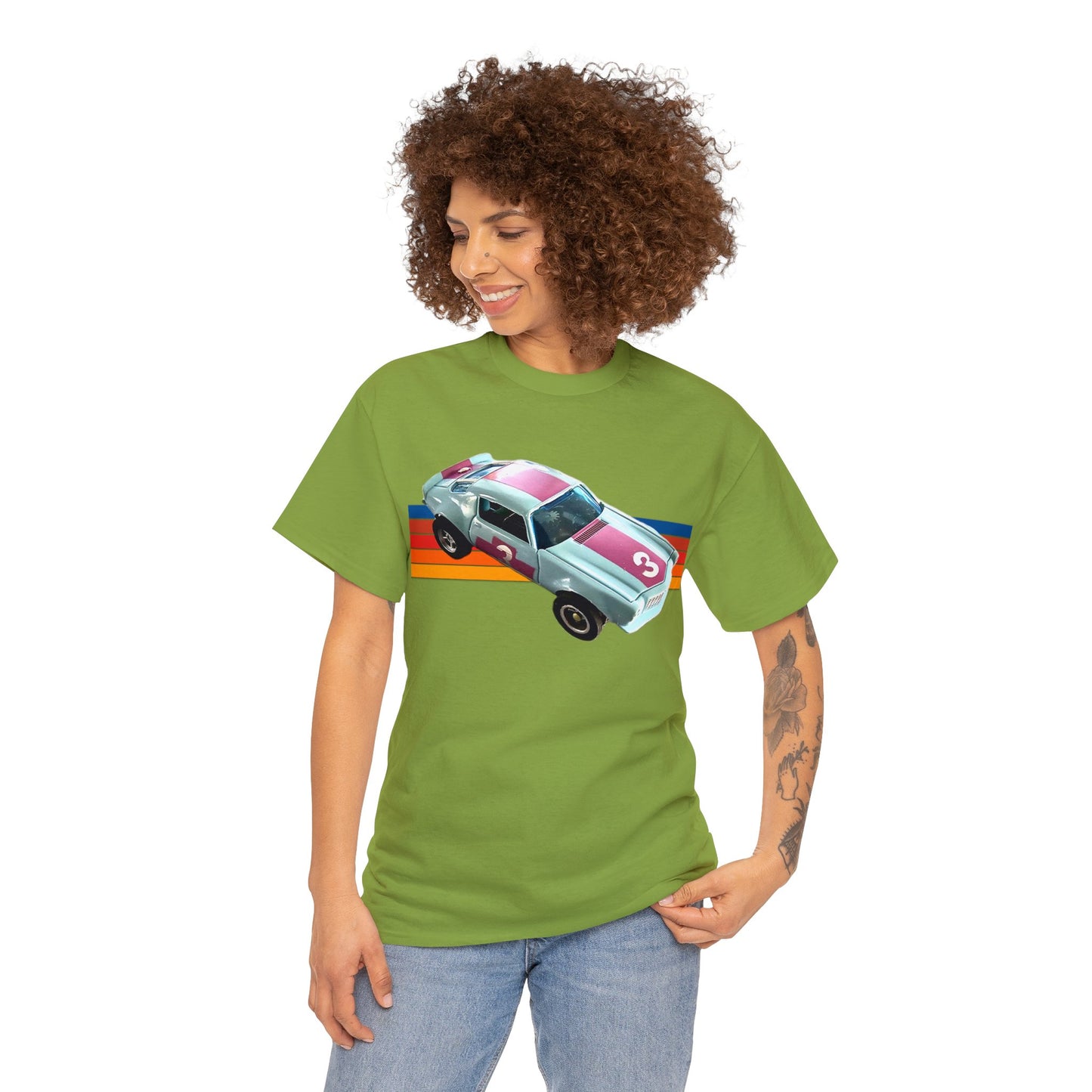 Vintage Slot Cars, HO Scale, Retro Slot Car, AFX, Tyco Heavy Cotton Tee