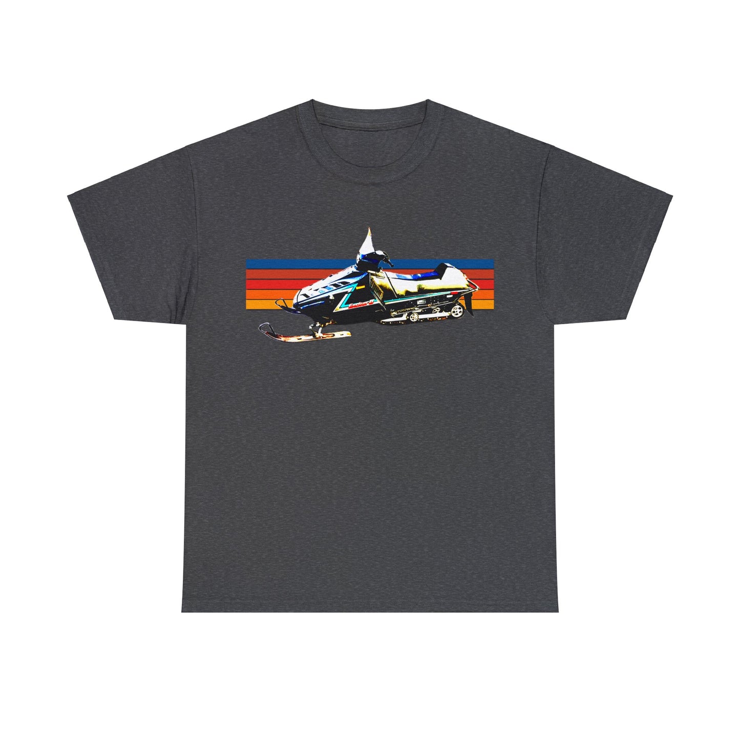 Vintage Exciter 2 Snowmobile, 1990s Snow Mobile, Snow Machine Heavy Cotton Tee
