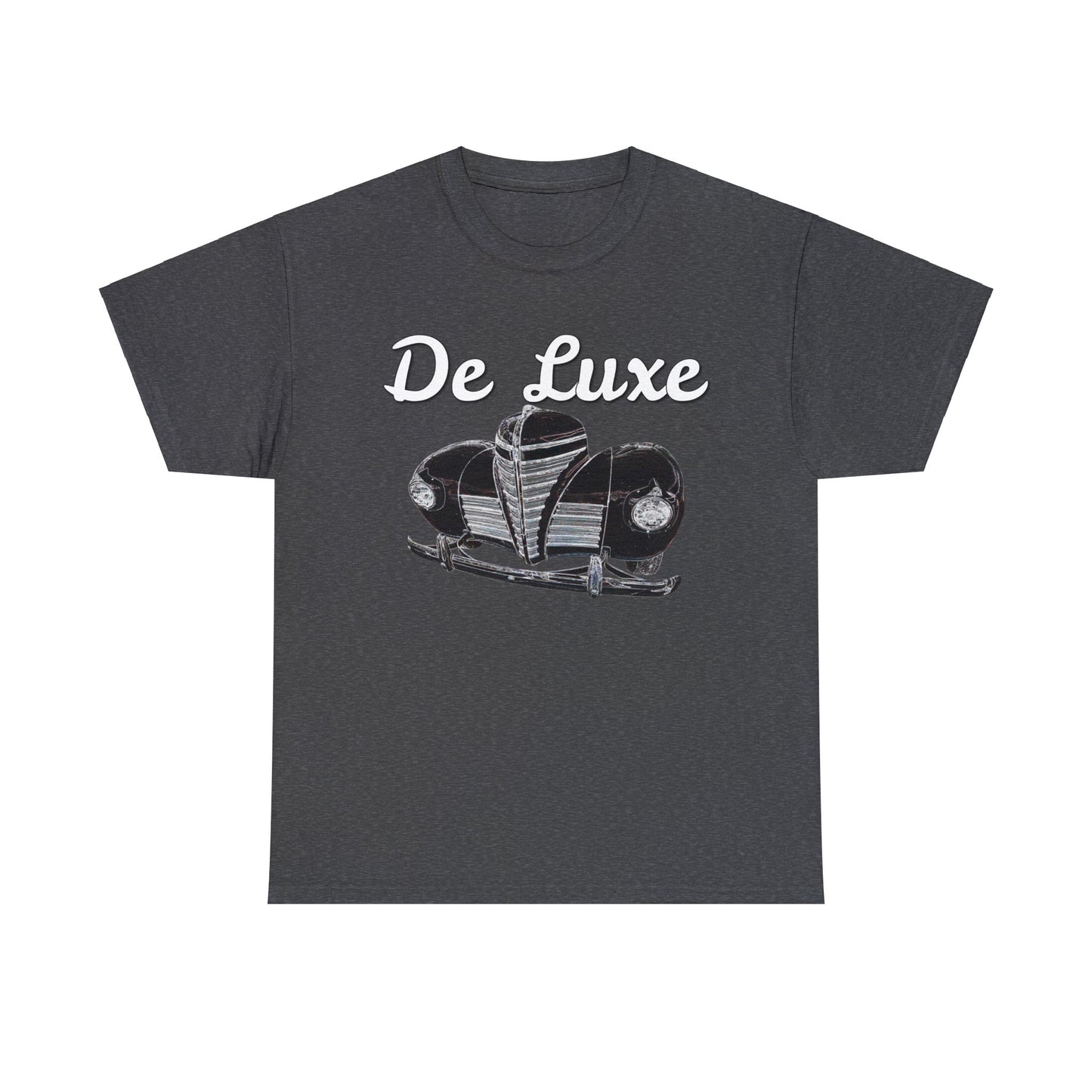 Plymouth Deluxe Business Coupe, Vintage Car, Retro American Automobile Heavy Cotton Tee