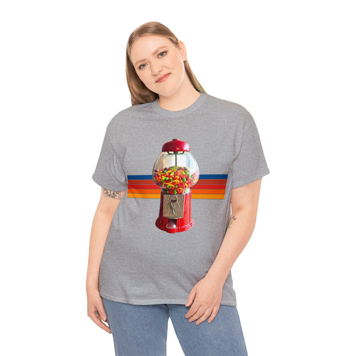 Candy Vending Machines, Gumball Machines, Coin Op Toy Dispenser Heavy Cotton Tee