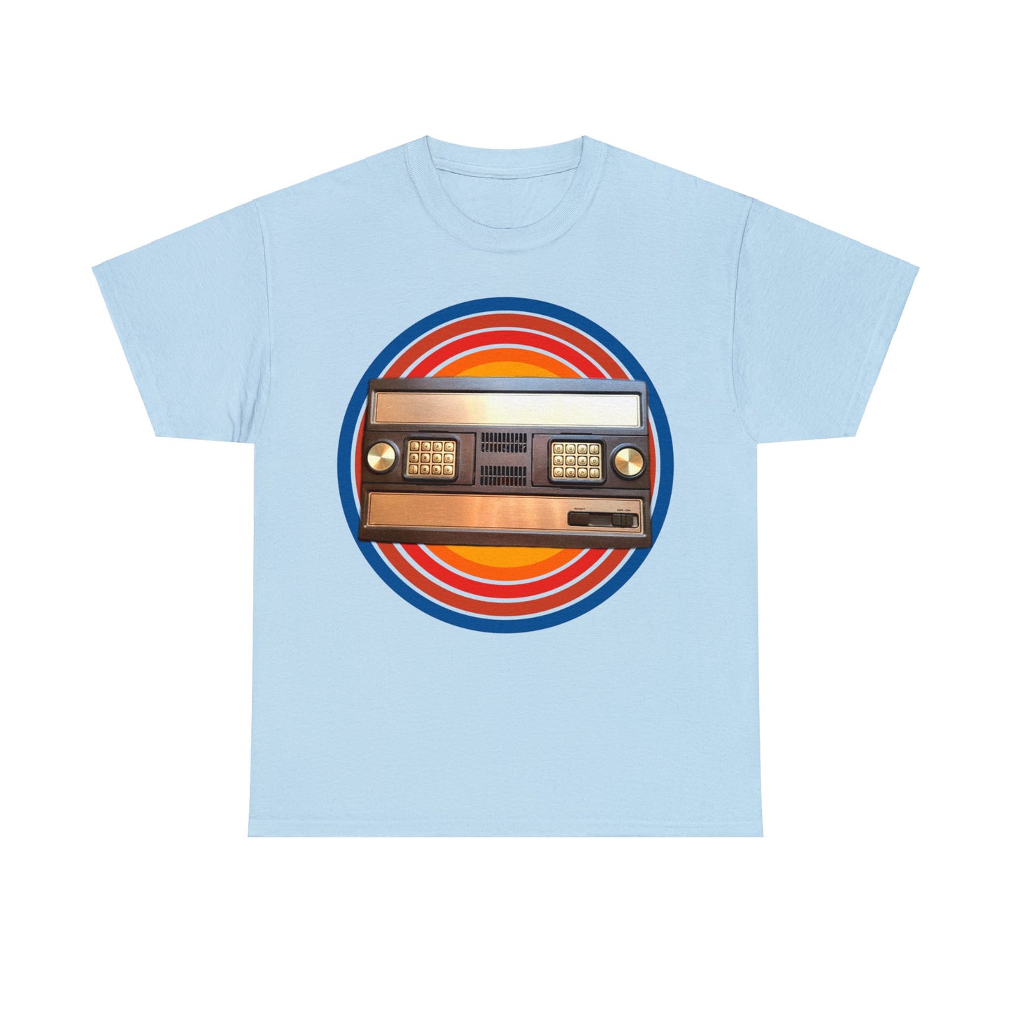 Vintage 1980's Video Game Console, Retro Home Video Game Heavy Cotton Tee