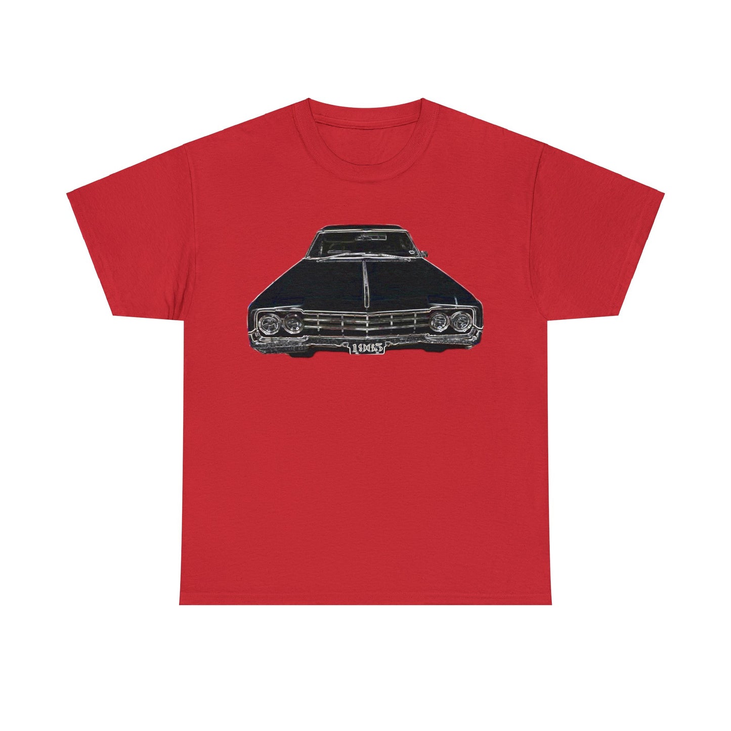 1965 Oldsmobile, Vintage Car, Retro Car Heavy Cotton Tee