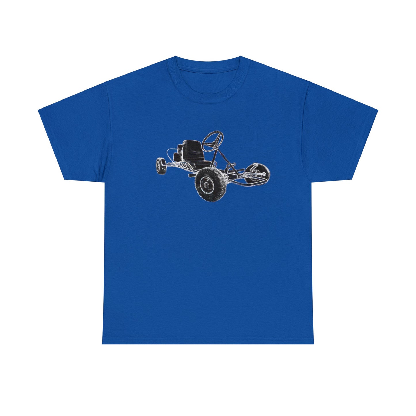 Vintage Go Cart, Manco Go Kart, Retro Carting, Karting Heavy Cotton Tee