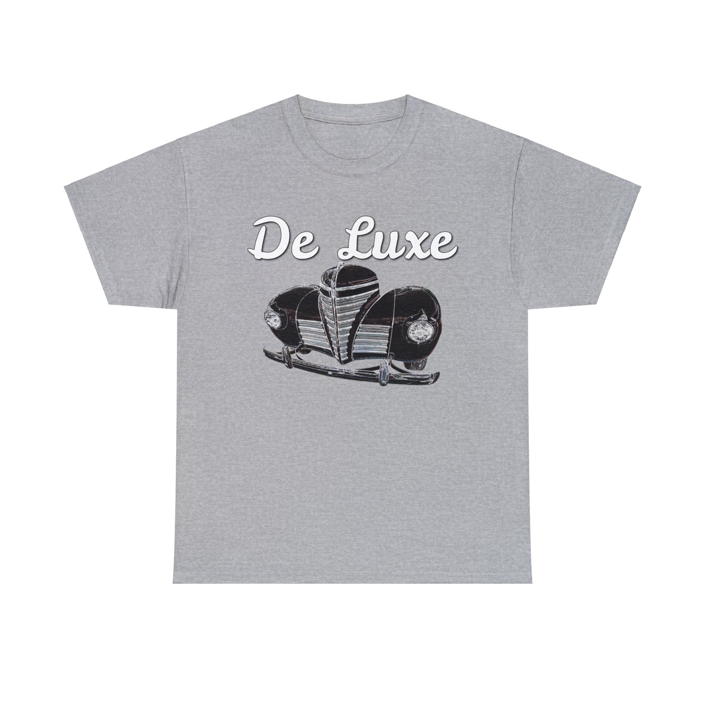Plymouth Deluxe Business Coupe, Vintage Car, Retro American Automobile Heavy Cotton Tee