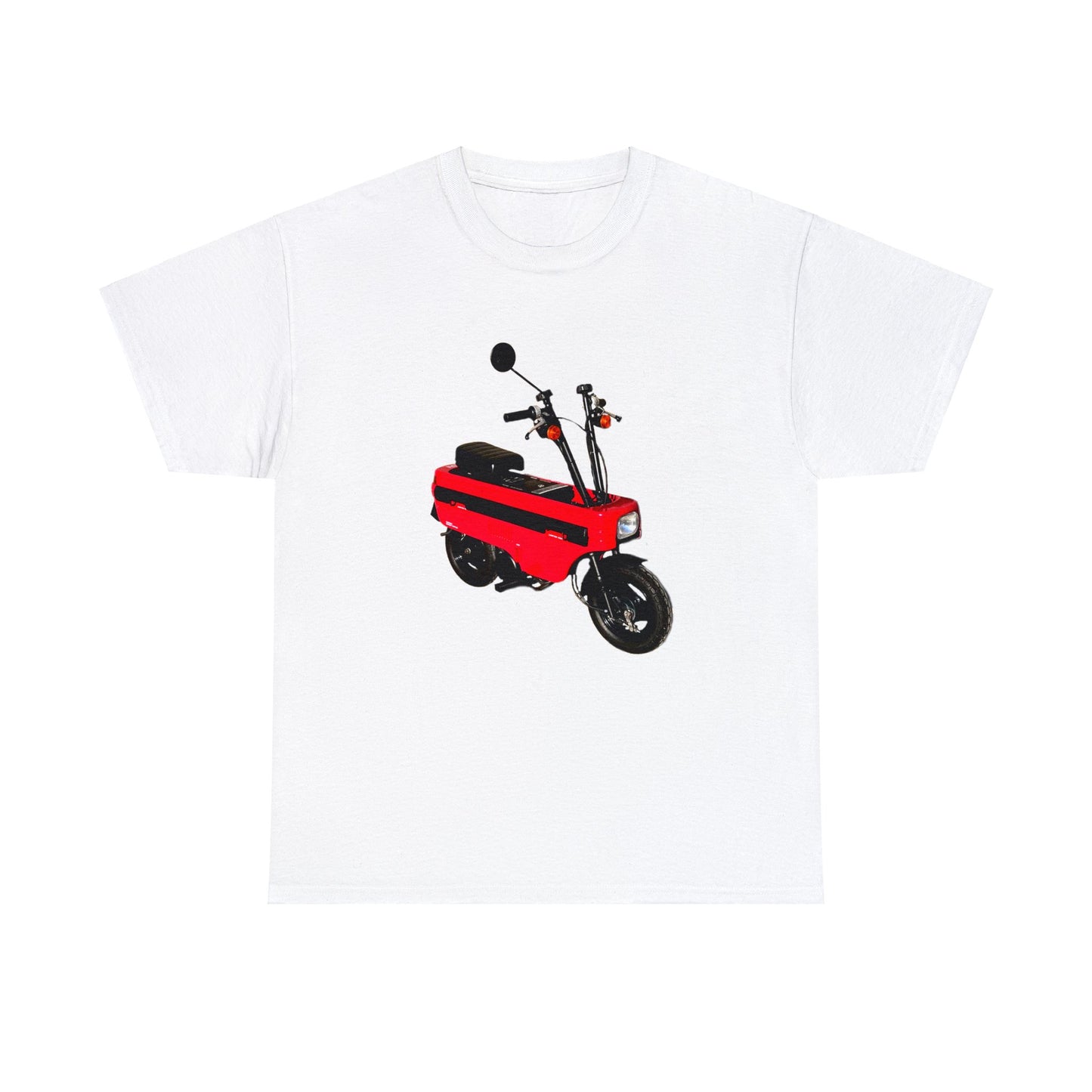 Motocompo Scooter Mini Bike Motorcycle Moped Heavy Cotton Tee