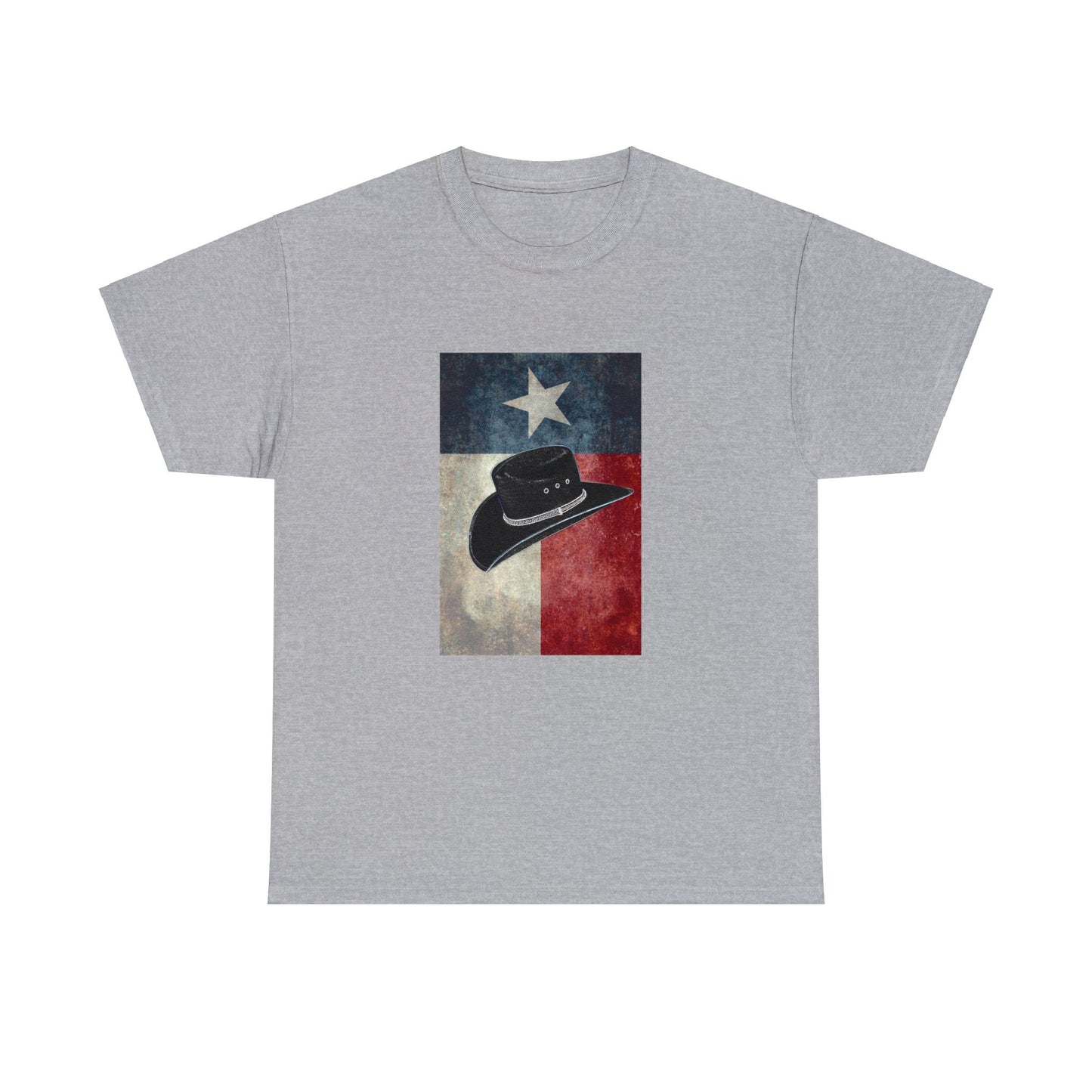 Vintage Retro Cowboy Cowgirl Hat Stetson Heavy Cotton Tee