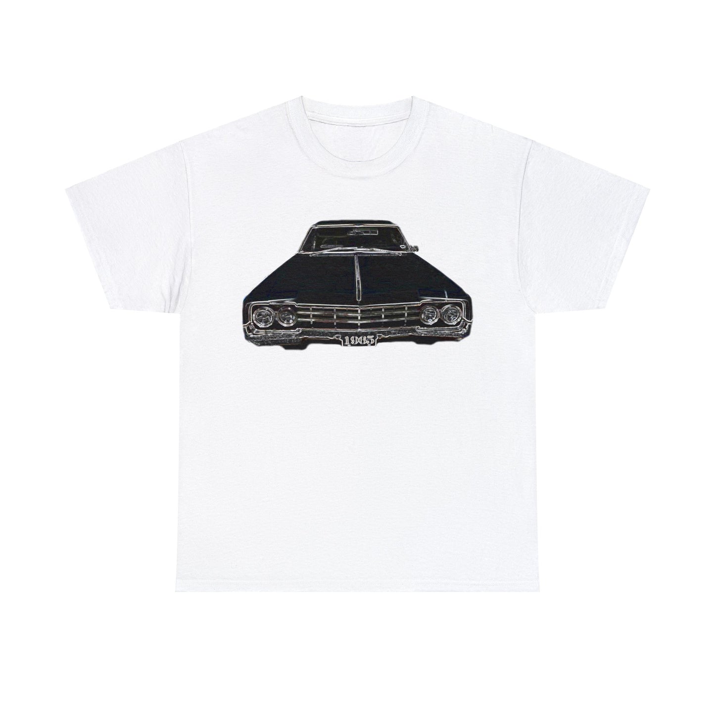 1965 Oldsmobile, Vintage Car, Retro Car Heavy Cotton Tee