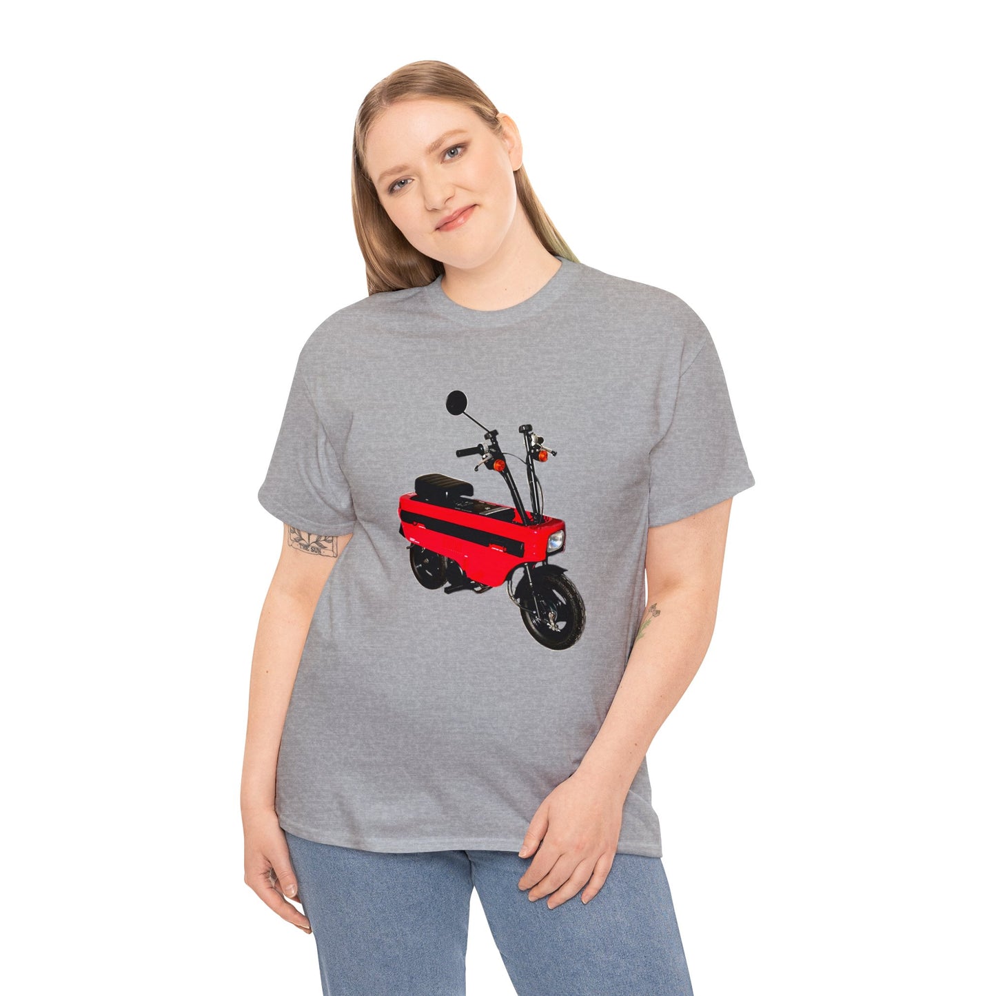 Motocompo Scooter Mini Bike Motorcycle Moped Heavy Cotton Tee