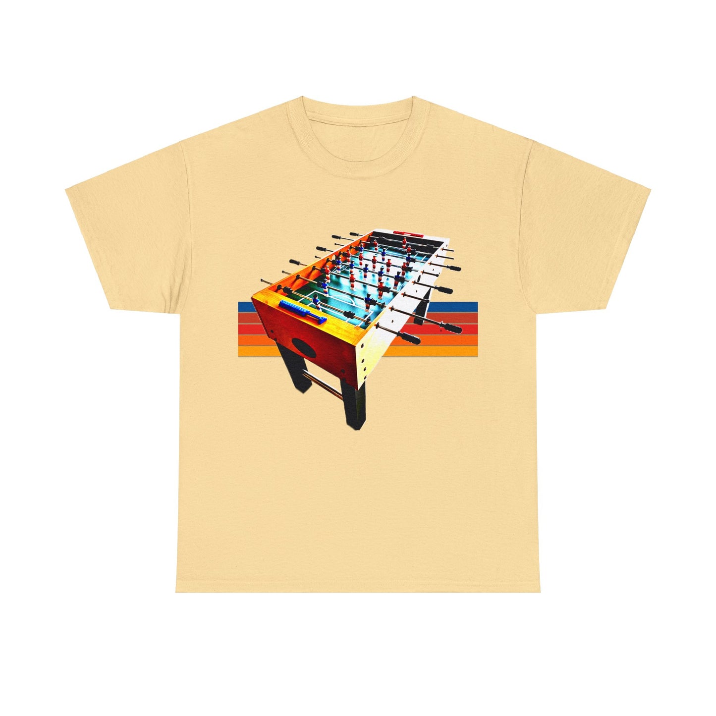 Table Soccer, Soccer Toy Game, Foos, Ball Soccer, Table Football Heavy Cotton Tee