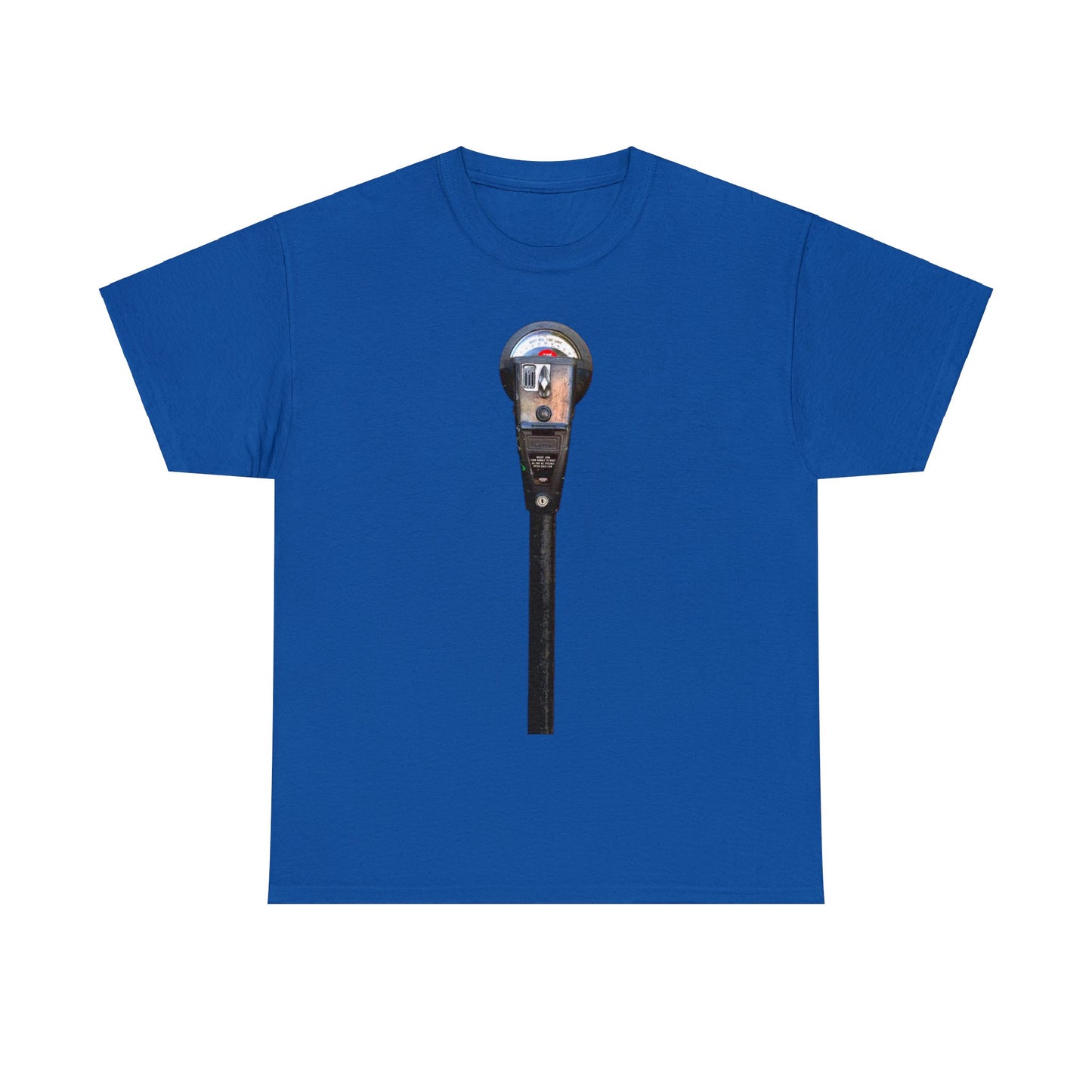 Parking Meter, Vintage Parking Spot Meter, Coin Operated Parking Meter Timer Heavy Cotton Tee