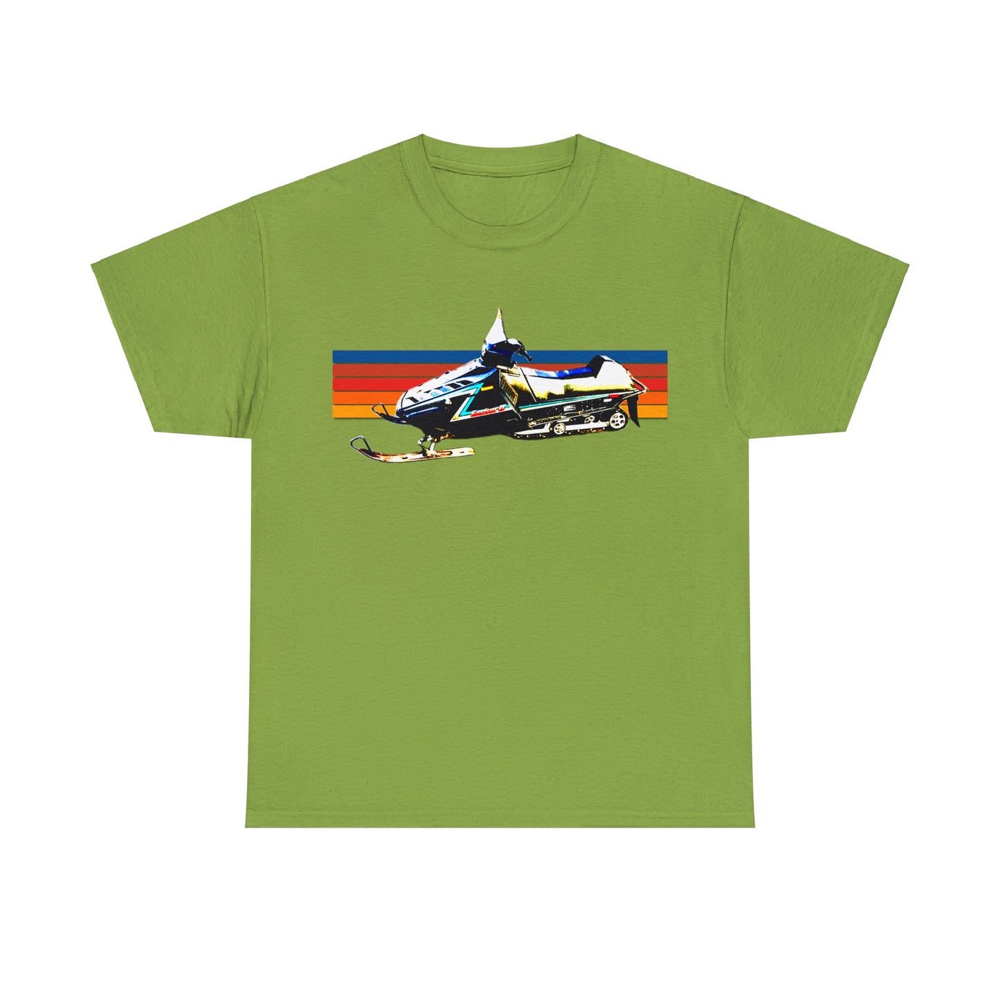 Vintage Exciter 2 Snowmobile, 1990s Snow Mobile, Snow Machine Heavy Cotton Tee