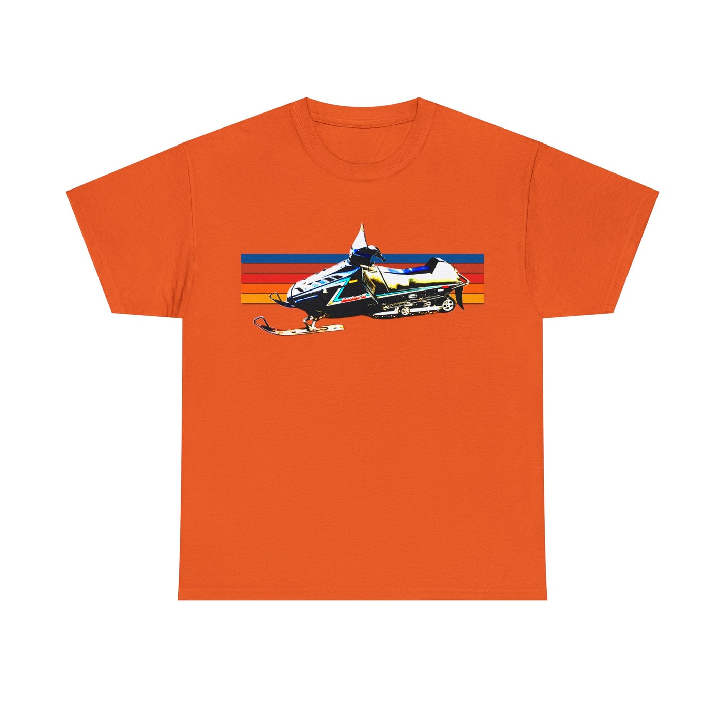 Vintage Exciter 2 Snowmobile, 1990s Snow Mobile, Snow Machine Heavy Cotton Tee