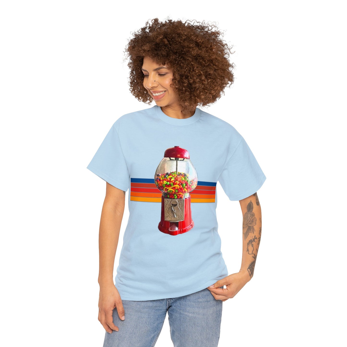 Candy Vending Machines, Gumball Machines, Coin Op Toy Dispenser Heavy Cotton Tee