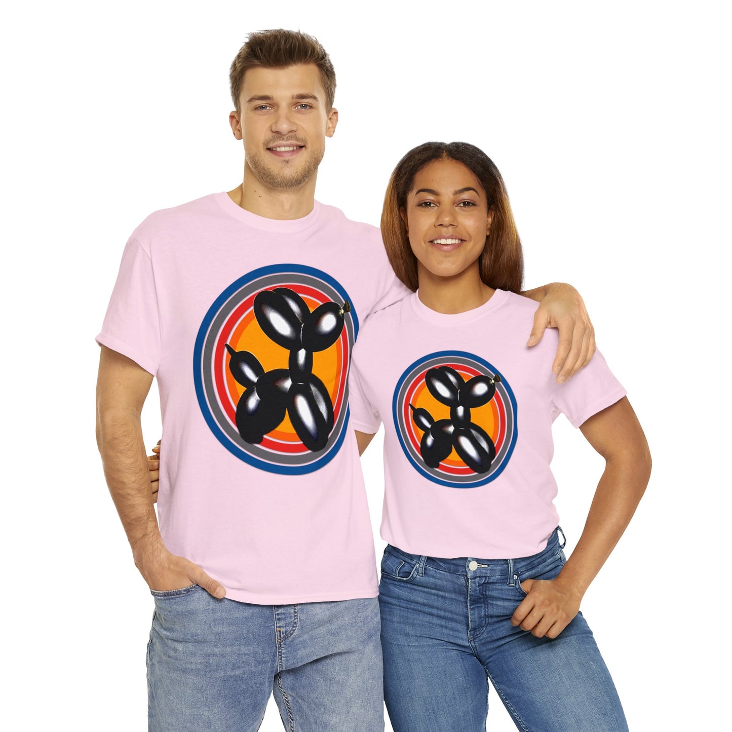 Balloon Animal Dog, Fun Balloon Dog, Circus Balloons Heavy Cotton Tee