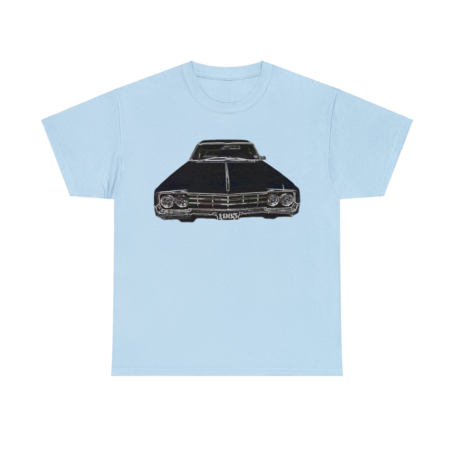 1965 Oldsmobile, Vintage Car, Retro Car Heavy Cotton Tee