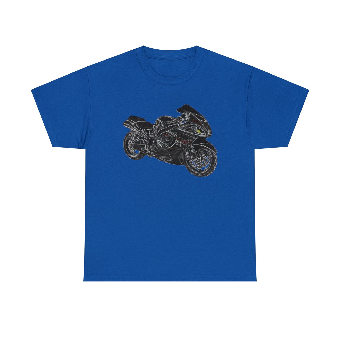 Hyabusa Motorcycle, Street Bike, Street Motorcycle Sport Bike Heavy Cotton Tee