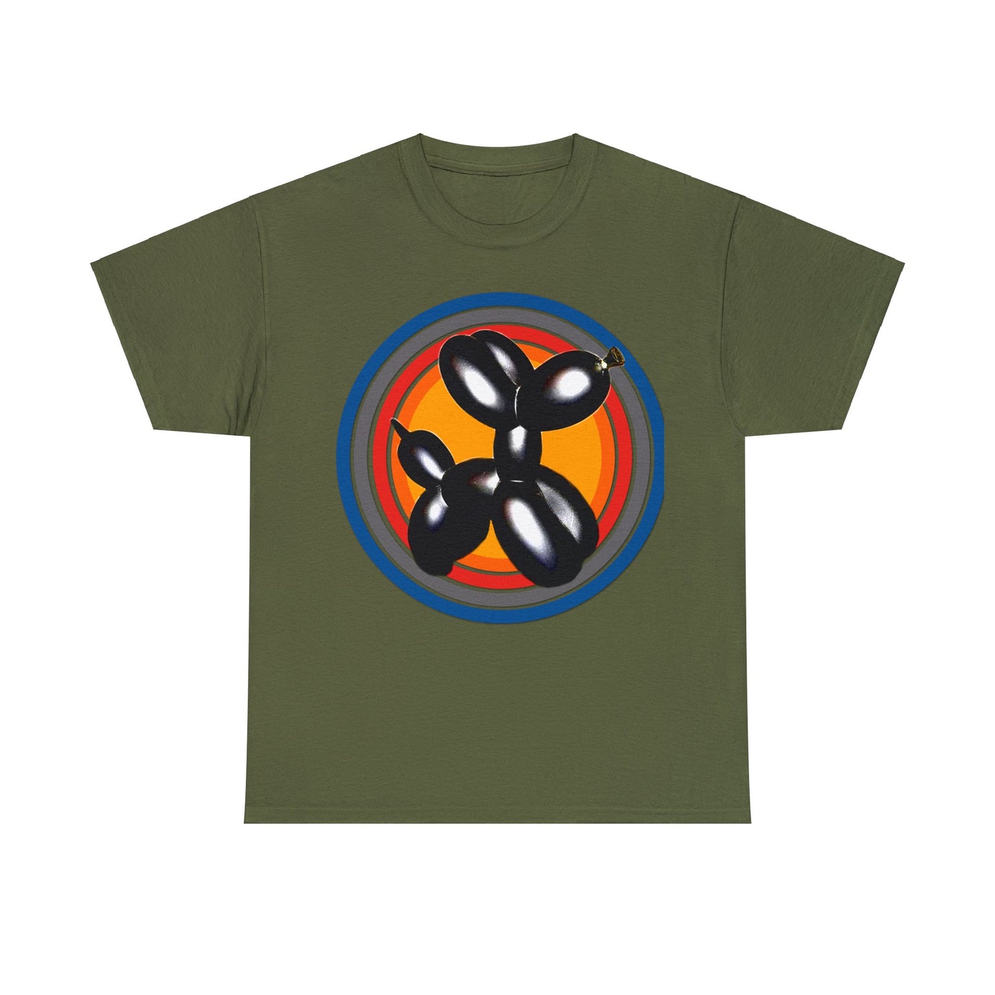 Balloon Animal Dog, Fun Balloon Dog, Circus Balloons Heavy Cotton Tee