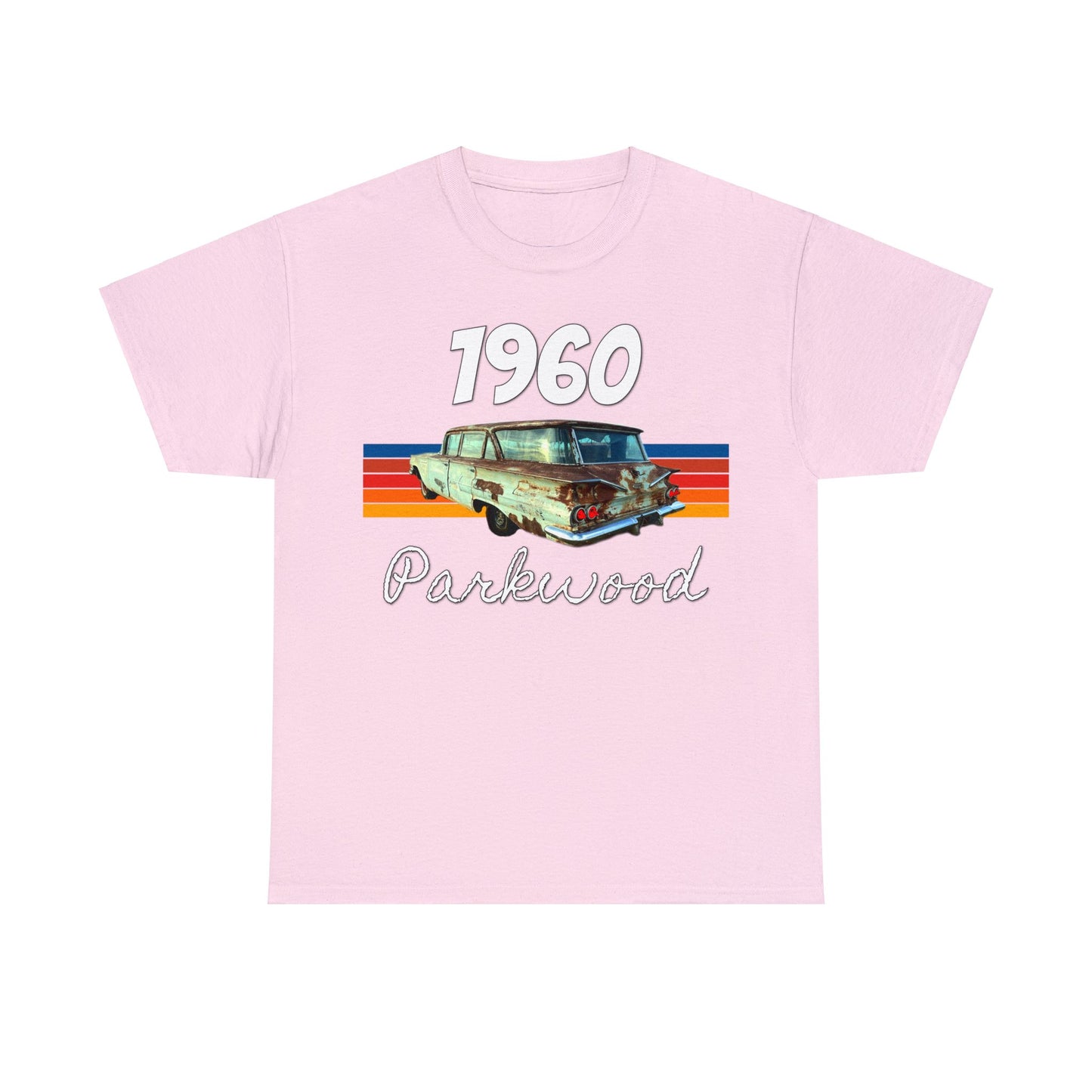 Vintage 1960 Parkwood Station Wagon, Station Wagon, Family Car Heavy Cotton Tee