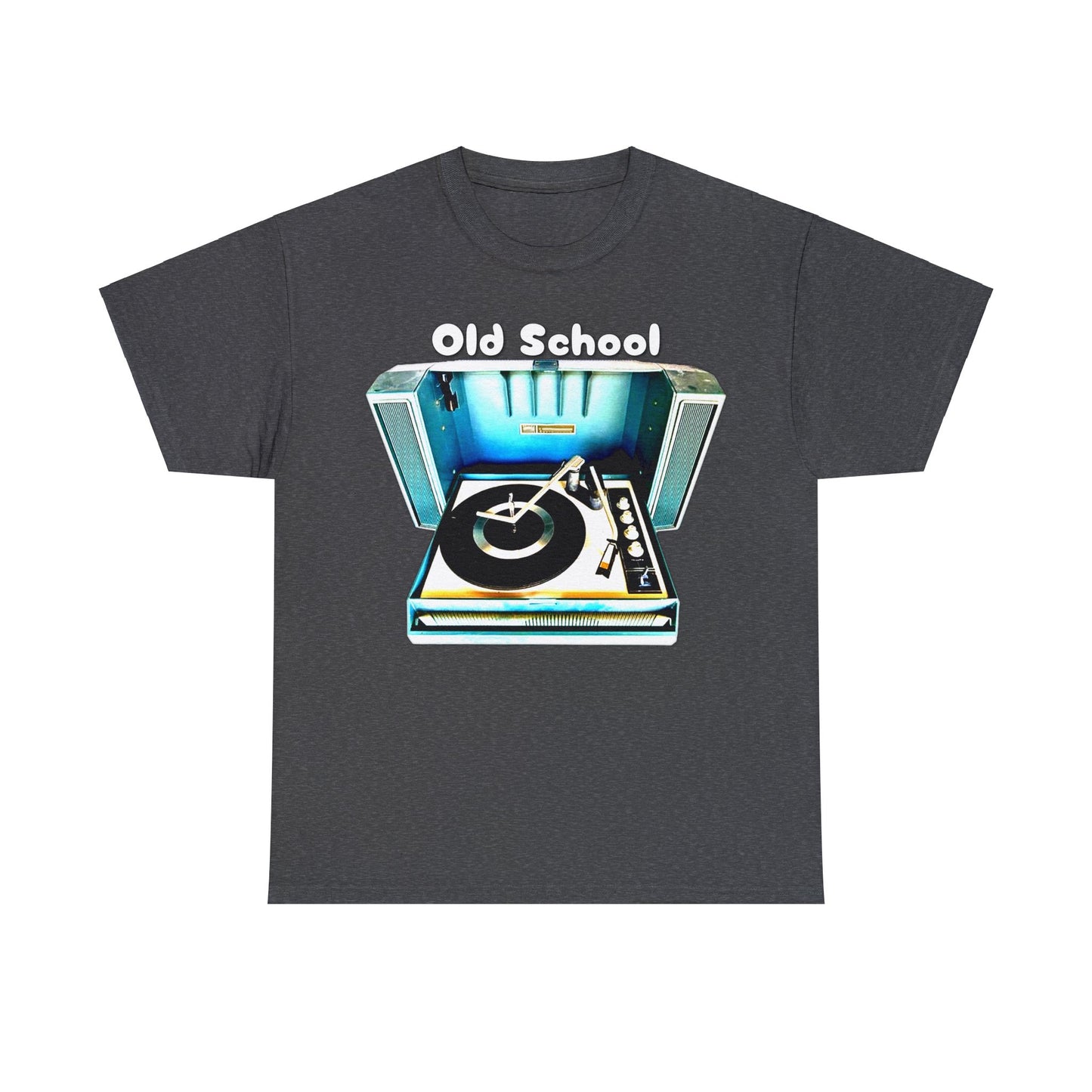 Vintage Record Player, Old School Stereo, Wildcat Portable Record Player Heavy Cotton Tee