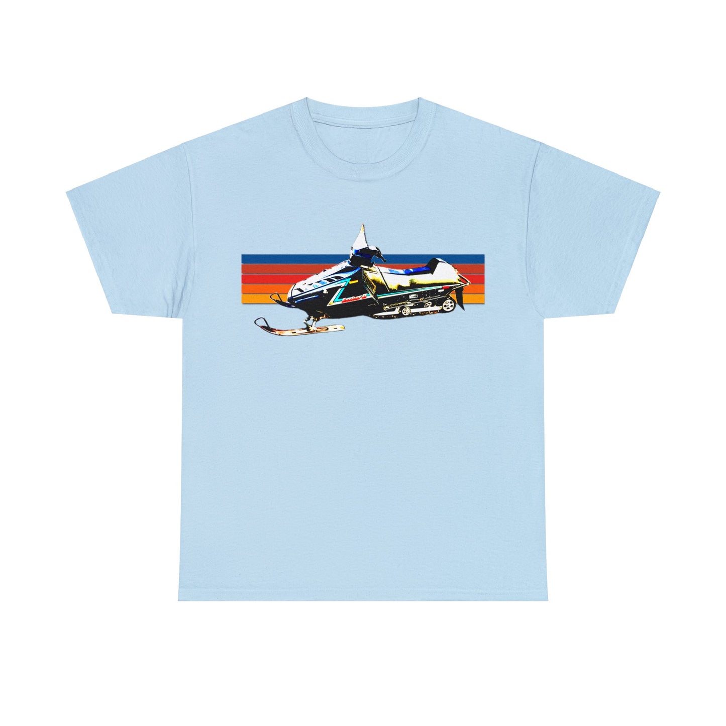 Vintage Exciter 2 Snowmobile, 1990s Snow Mobile, Snow Machine Heavy Cotton Tee