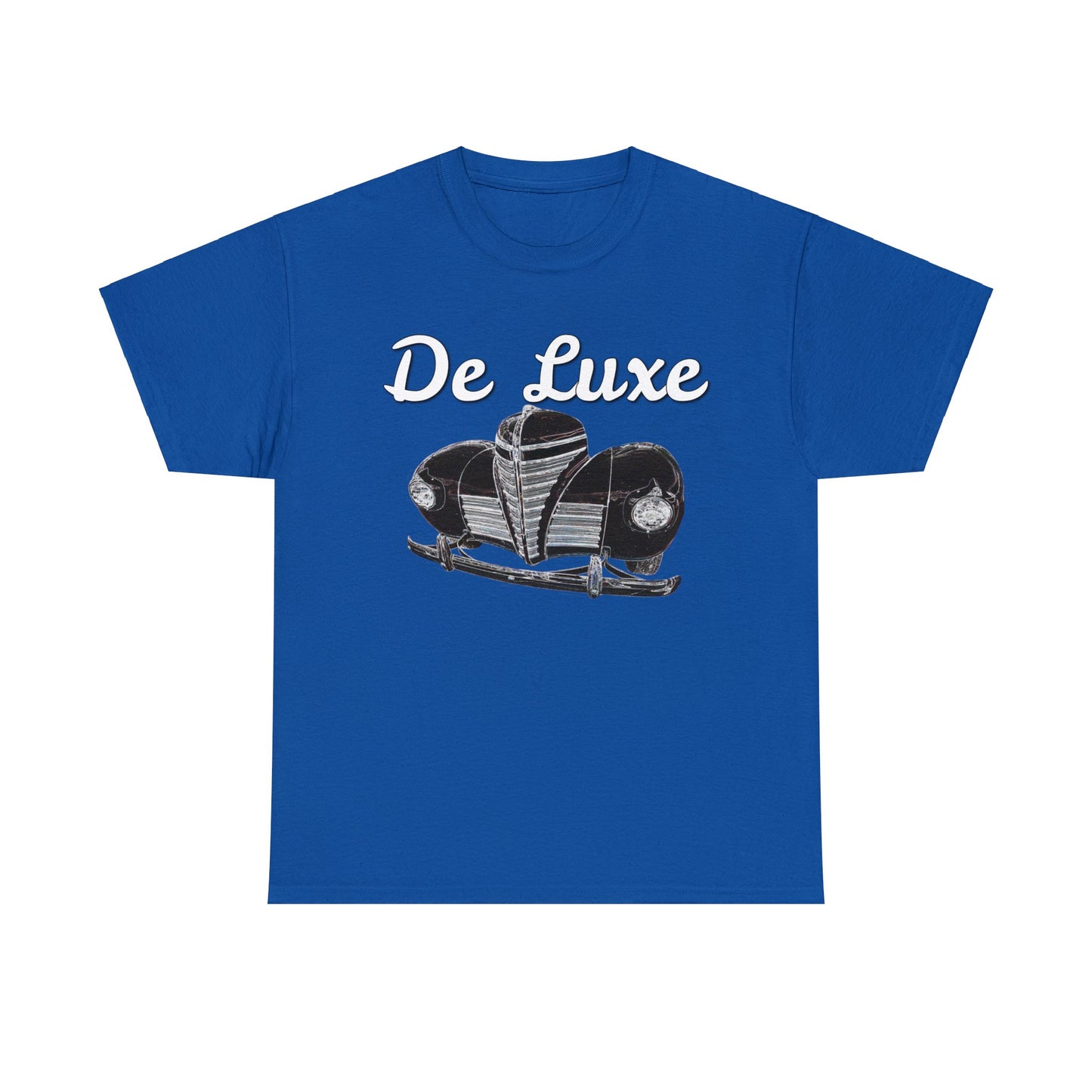 Plymouth Deluxe Business Coupe, Vintage Car, Retro American Automobile Heavy Cotton Tee