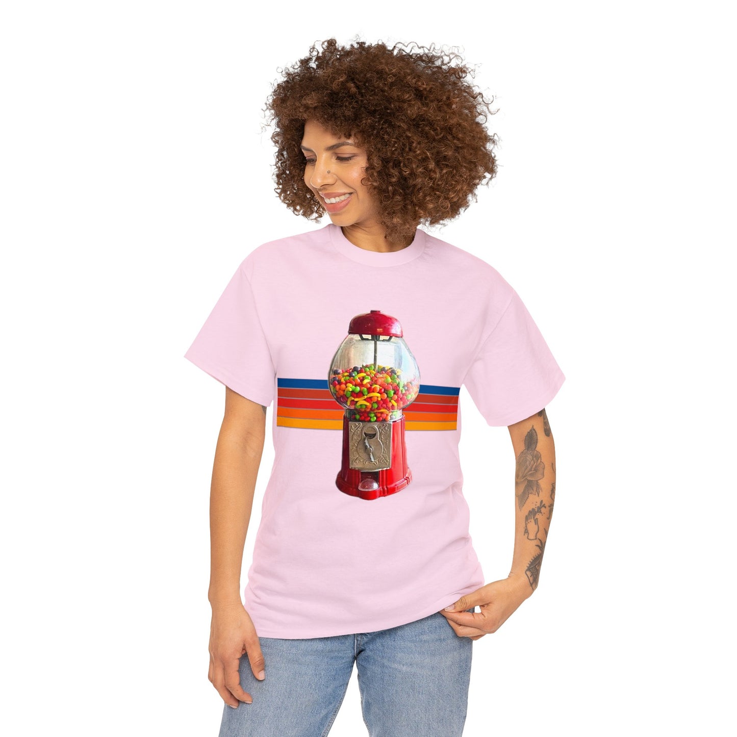 Candy Vending Machines, Gumball Machines, Coin Op Toy Dispenser Heavy Cotton Tee