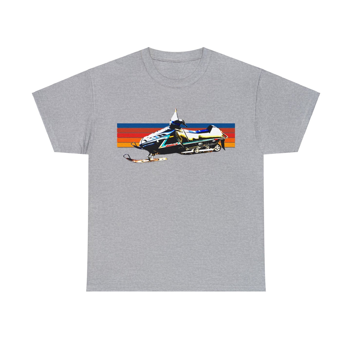 Vintage Exciter 2 Snowmobile, 1990s Snow Mobile, Snow Machine Heavy Cotton Tee