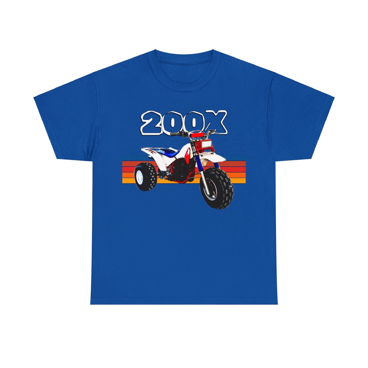 1985 Vintage Retro Three Wheeler ATV ATC 200x Heavy Cotton Tee