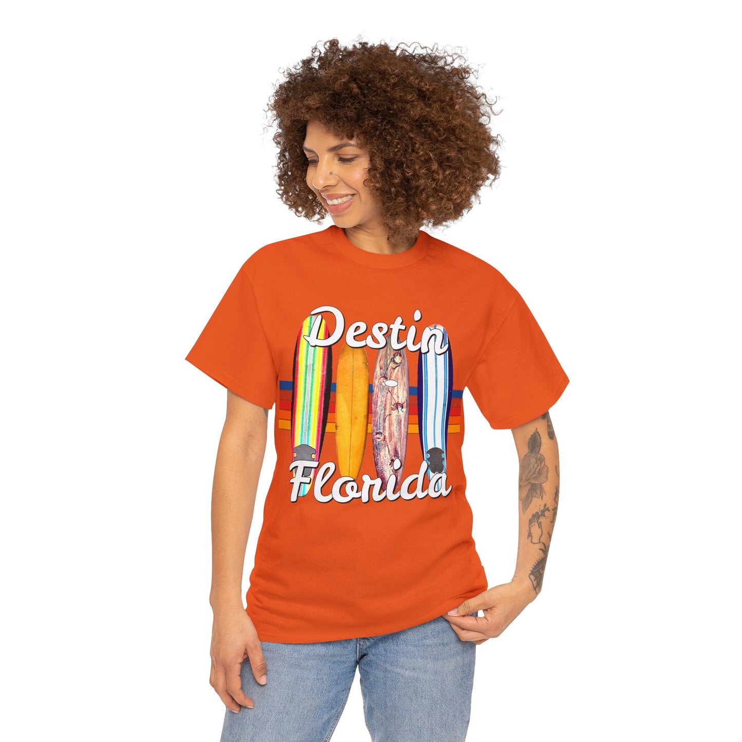 Destin Florida, Destin Beach Vacation, Vintage Destin Beach Heavy Cotton Tee
