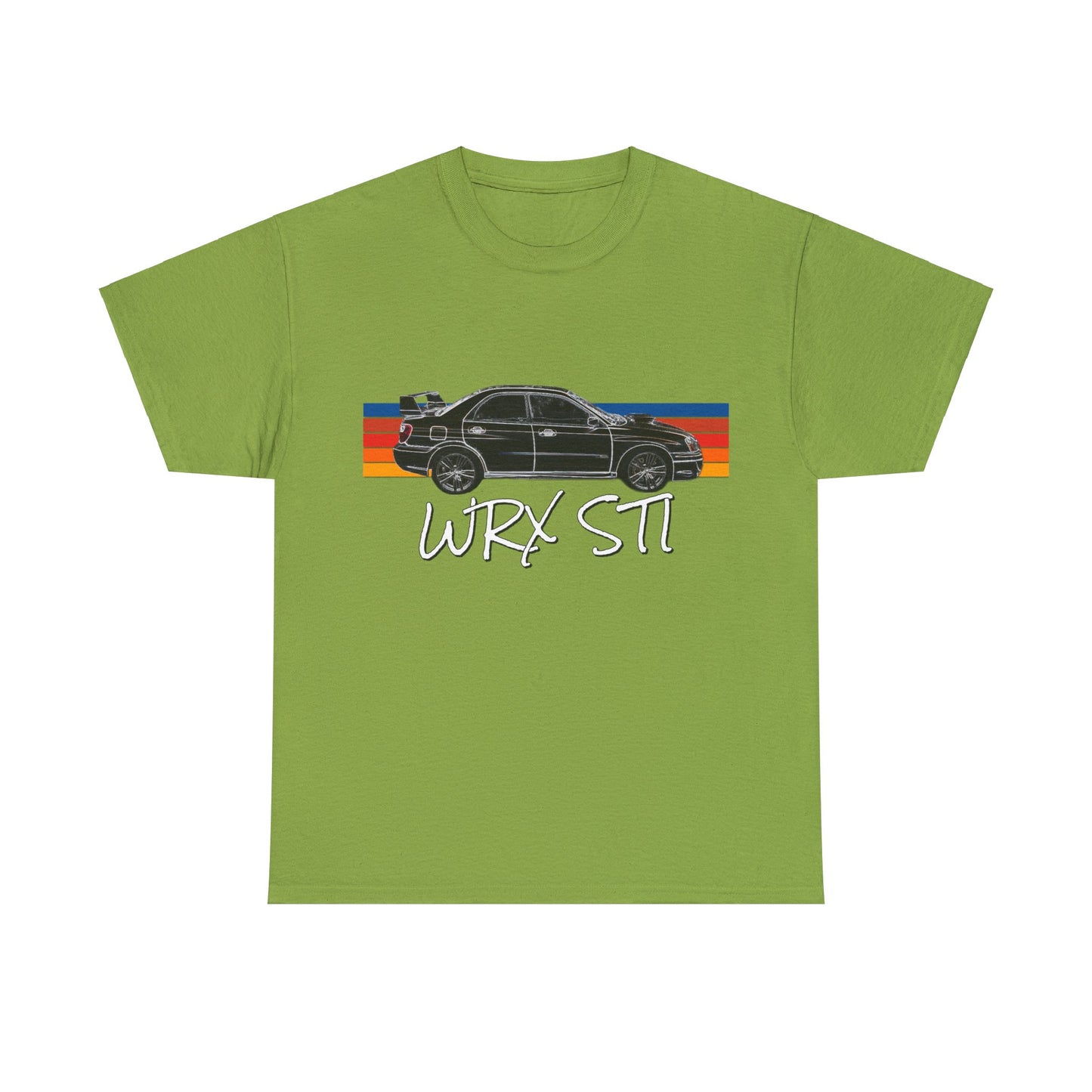 Impreza WRX STI Turbo Charged Subie Sports Car Heavy Cotton Tee