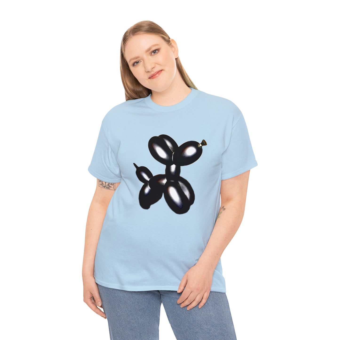 Balloon Animal Dog, Fun Balloon Dog, Circus Balloons Heavy Cotton Tee
