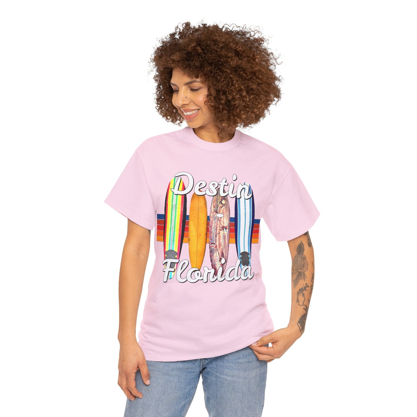 Destin Florida, Destin Beach Vacation, Vintage Destin Beach Heavy Cotton Tee