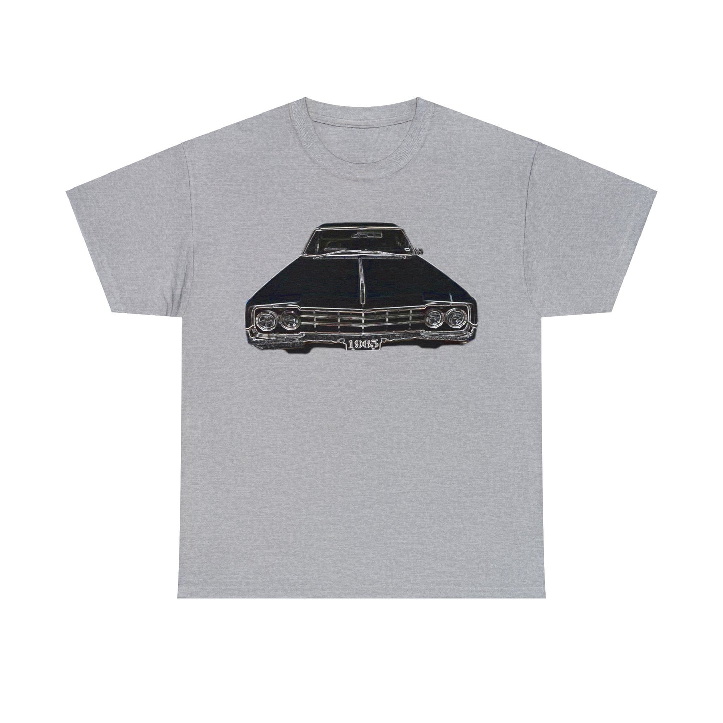 1965 Oldsmobile, Vintage Car, Retro Car Heavy Cotton Tee